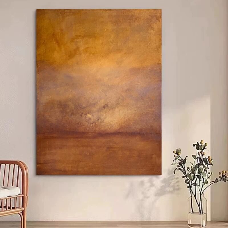 Wabi-Sabi Abstract Art Painting #wbsb21e192