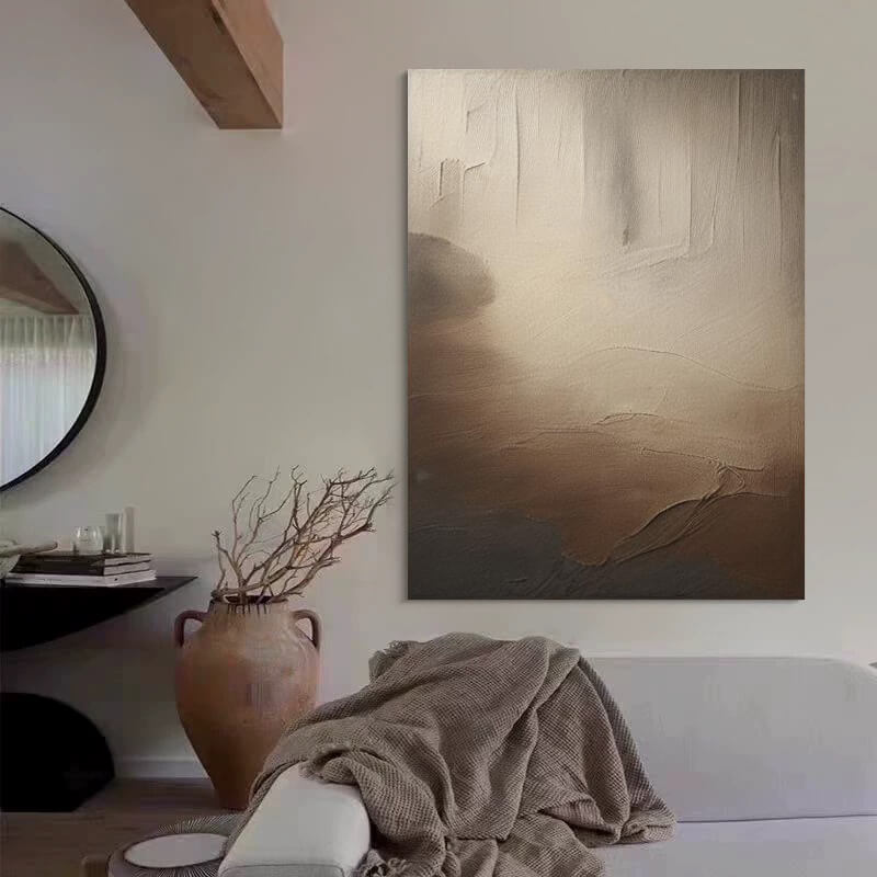 Wabi-Sabi Abstract Art Painting #wbsb21e194