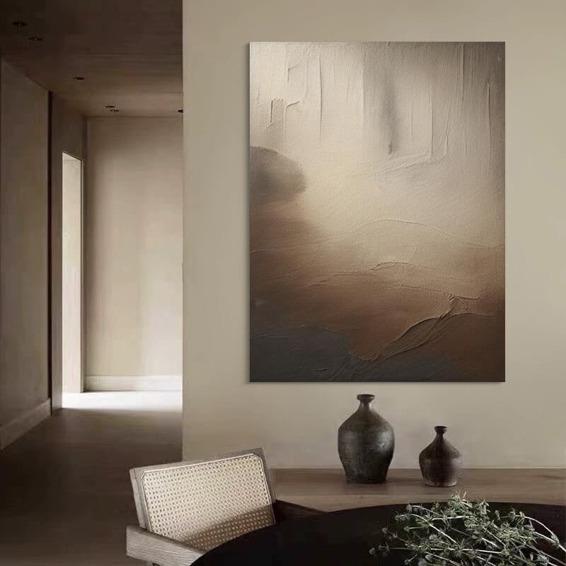 Wabi-Sabi Abstract Art Painting #wbsb21e194