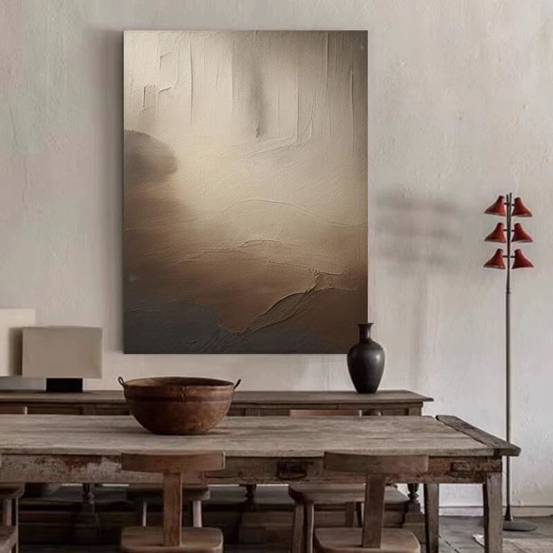 Wabi-Sabi Abstract Art Painting #wbsb21e194