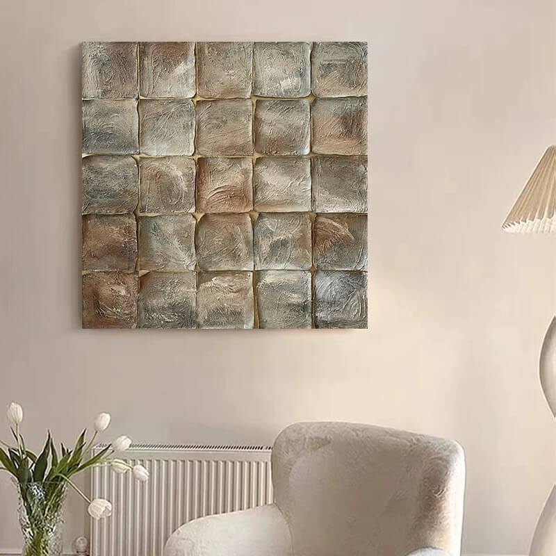 Wabi-Sabi Abstract Art Painting #wbsb21e195