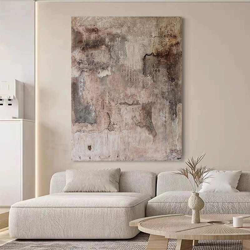 Wabi-Sabi Abstract Art Painting #wbsb21e196