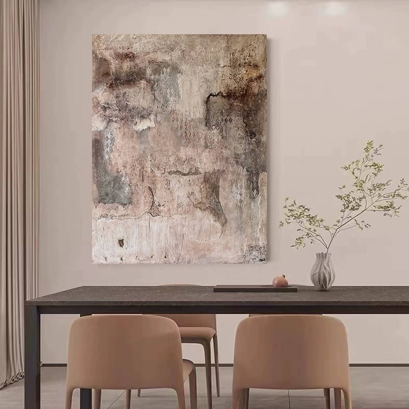 Wabi-Sabi Abstract Art Painting #wbsb21e196