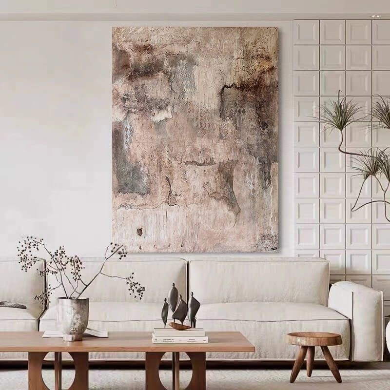 Wabi-Sabi Abstract Art Painting #wbsb21e196