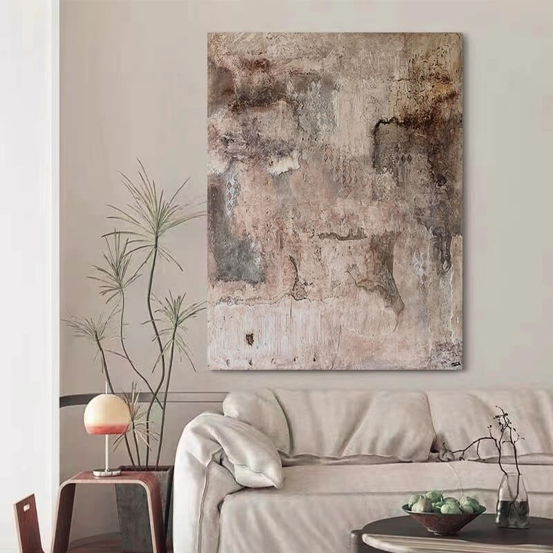 Wabi-Sabi Abstract Art Painting #wbsb21e196