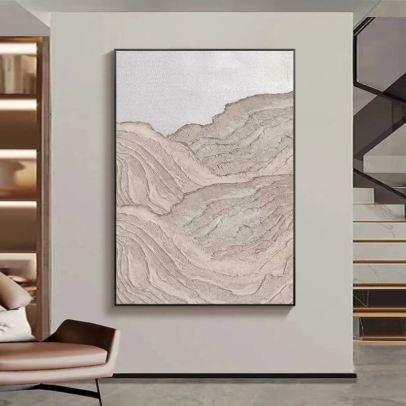 Wabi-Sabi Abstract Art Painting #WBSB21e1