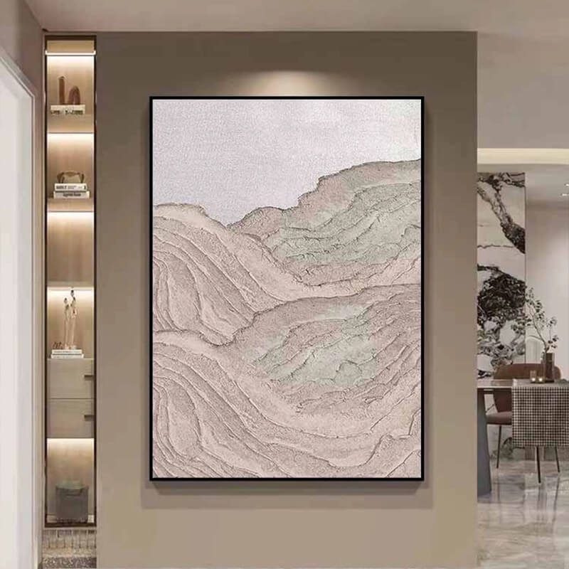 Wabi-Sabi Abstract Art Painting #WBSB21e1