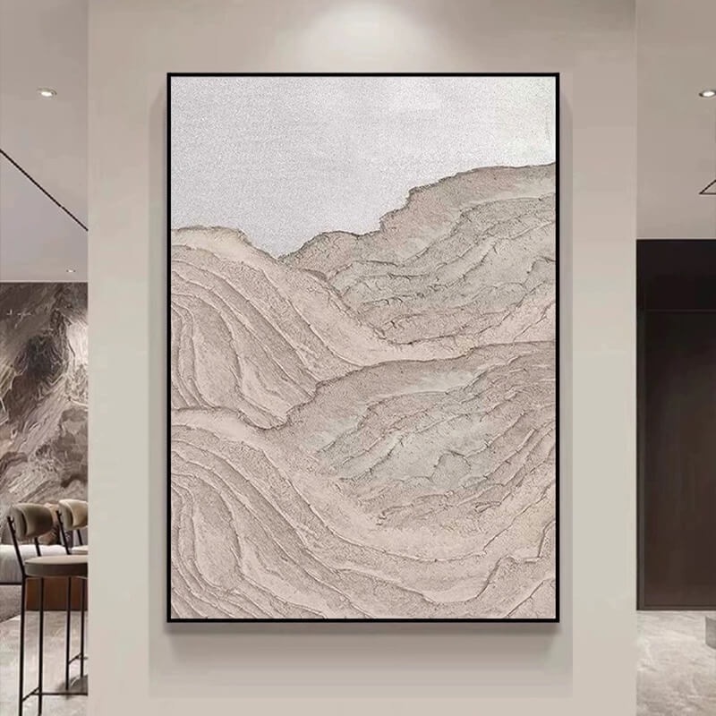 Wabi-Sabi Abstract Art Painting #WBSB21e1