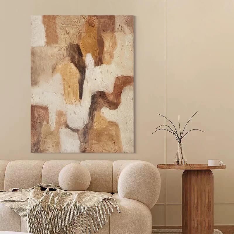 Wabi-Sabi Abstract Art Painting #WBSB21e22