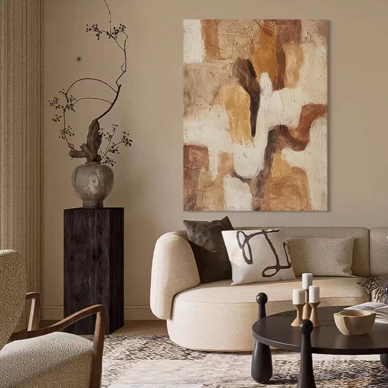 Wabi-Sabi Abstract Art Painting #WBSB21e22