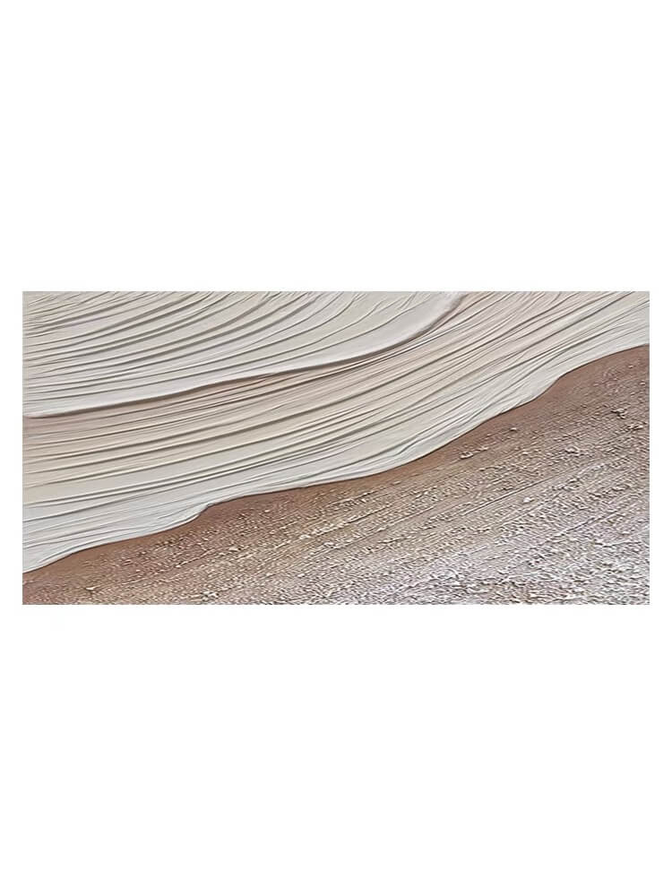 Beach Abstract Art Hand Painted Oil Painting #BEC21e38