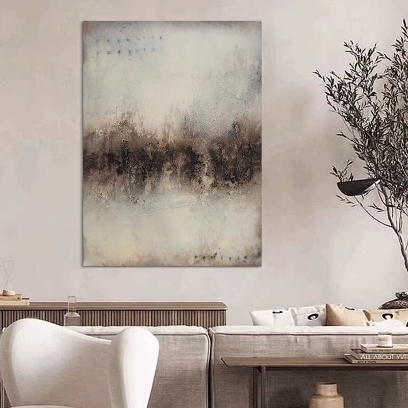 Wabi-Sabi Abstract Art Painting #wbsb21e39