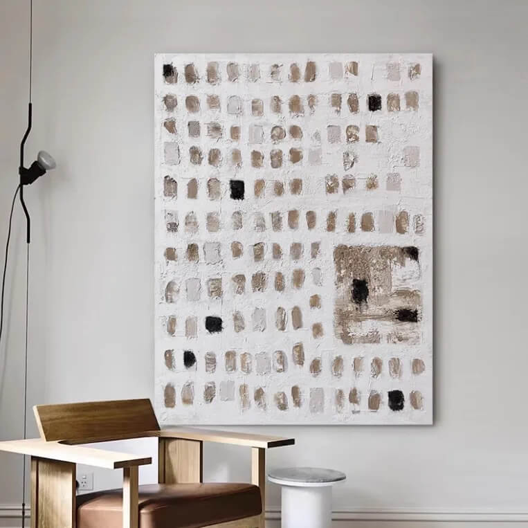 Wabi-Sabi Abstract Art Painting #wbsb21e40