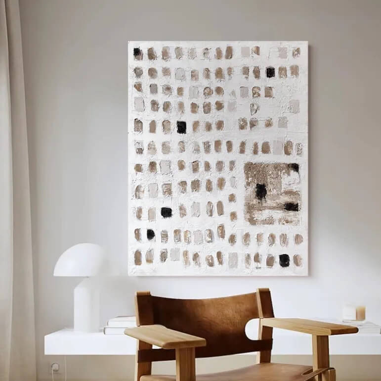 Wabi-Sabi Abstract Art Painting #wbsb21e40