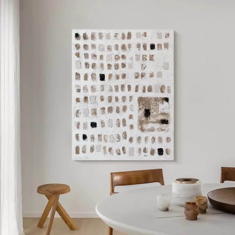 Wabi-Sabi Abstract Art Painting #wbsb21e40