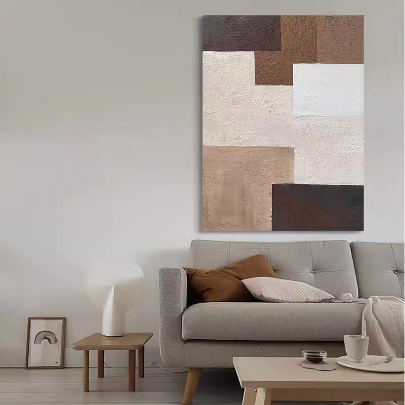 Wabi-Sabi Abstract Art Painting #wbsb21e41