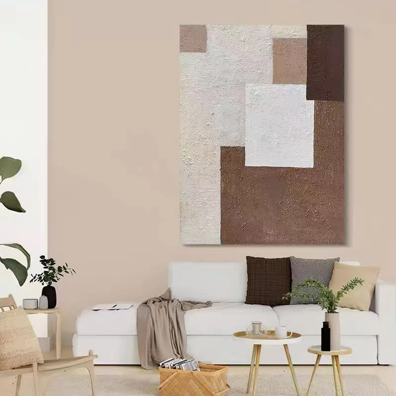 Wabi-Sabi Abstract Art Painting #wbsb21e41