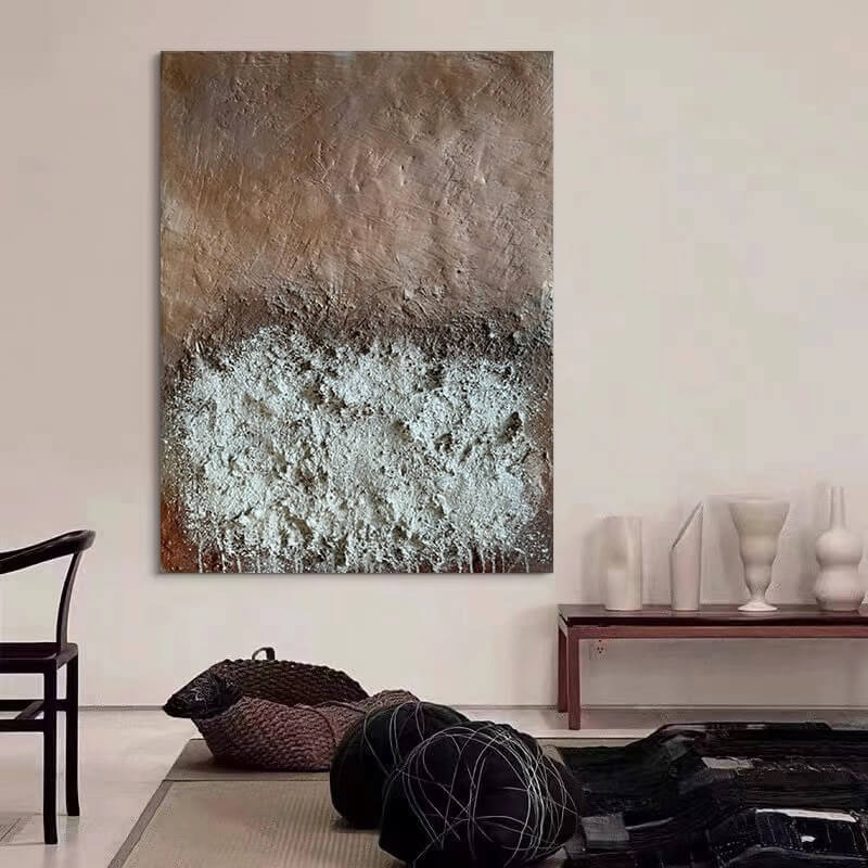 Wabi-Sabi Abstract Art Painting #wbsb21e44