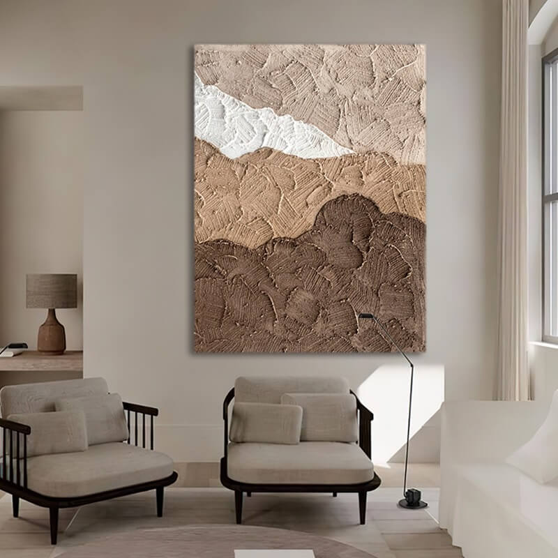 Wabi-Sabi Abstract Art Painting #wbsb21e45