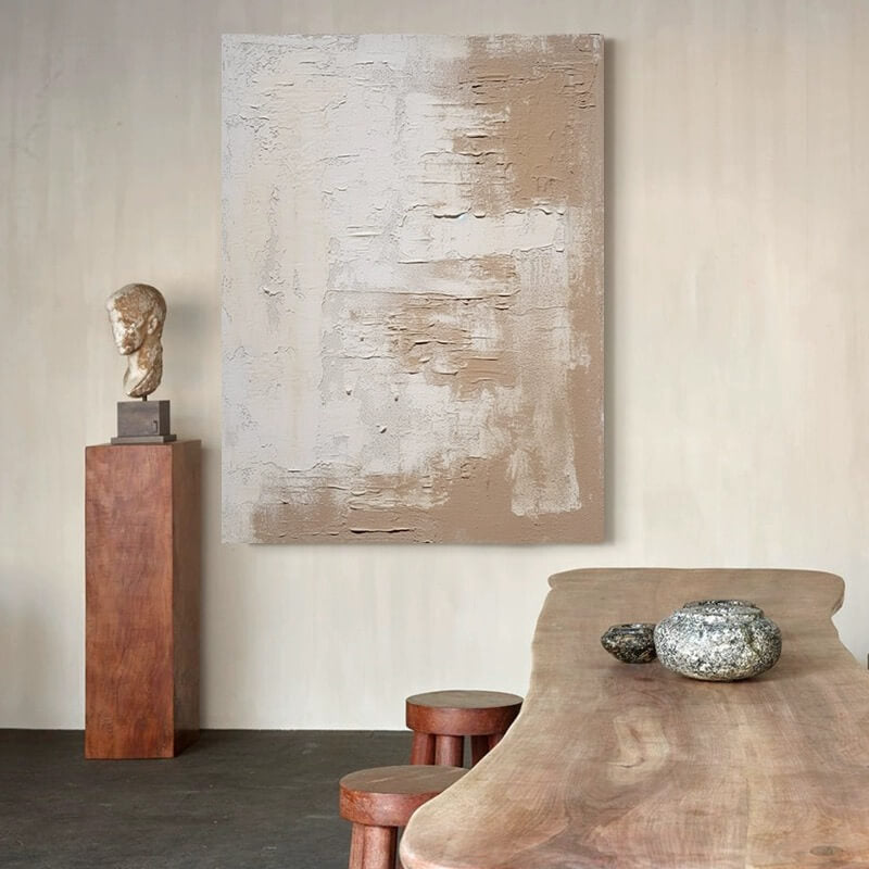 Wabi-Sabi Abstract Art Painting #wbsb21e46