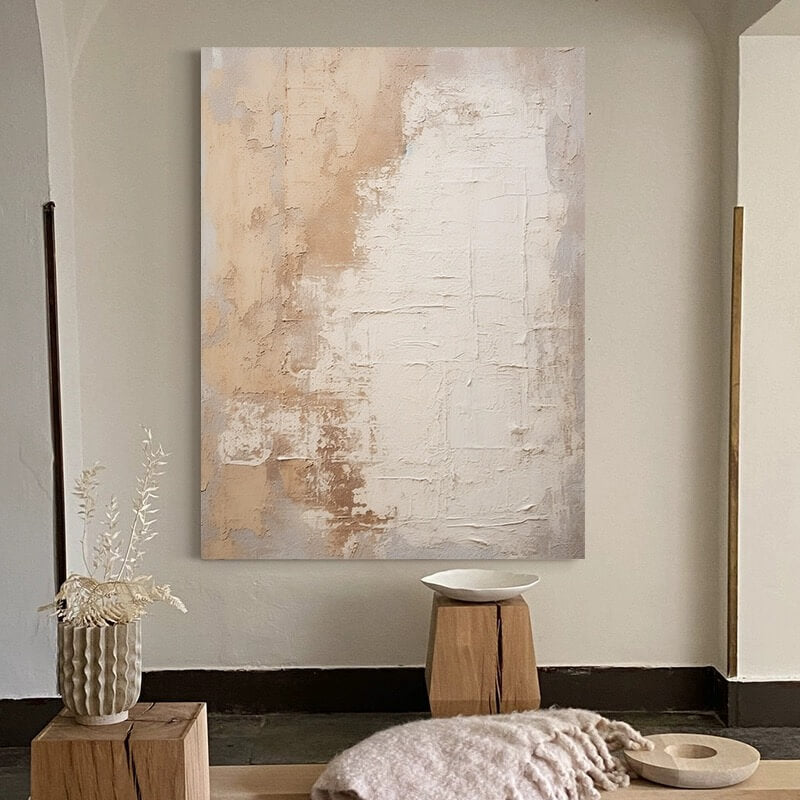 Wabi-Sabi Abstract Art Painting #wbsb21e46