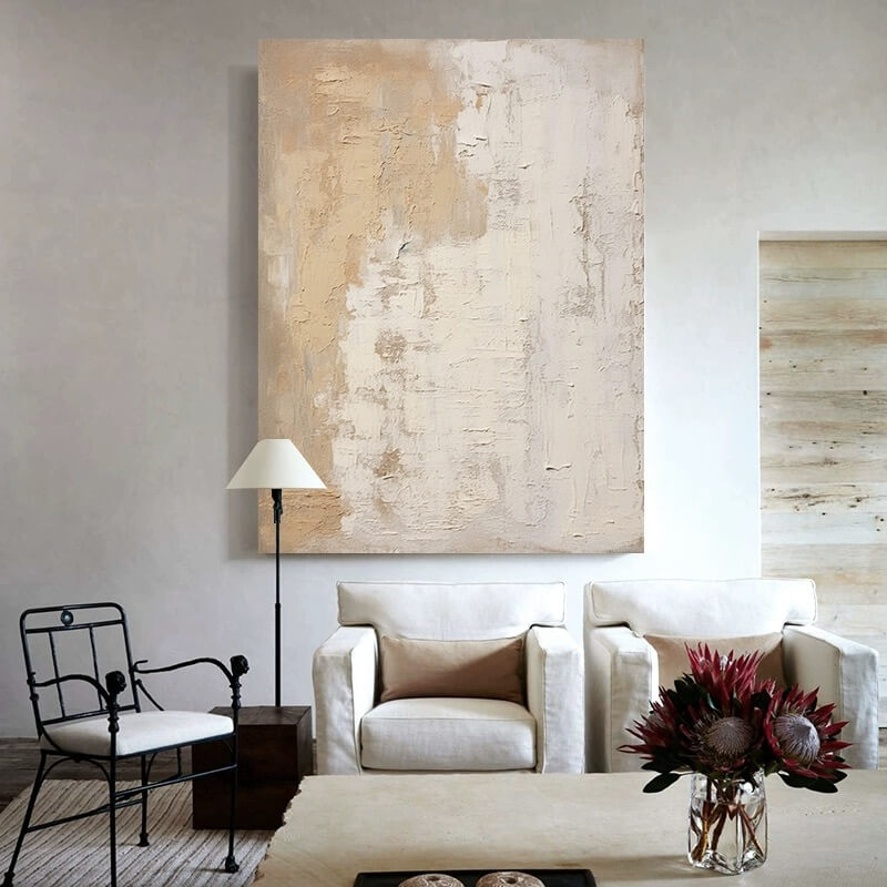 Wabi-Sabi Abstract Art Painting #wbsb21e46