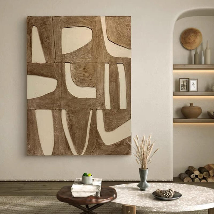 Wabi-Sabi Abstract Art Painting #wbsb21e47
