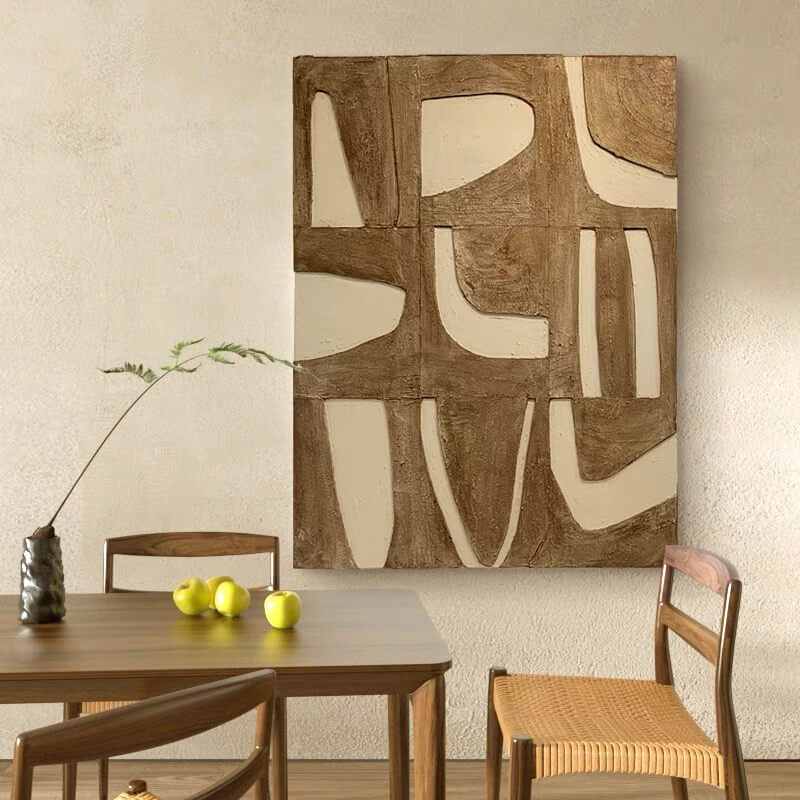 Wabi-Sabi Abstract Art Painting #wbsb21e47