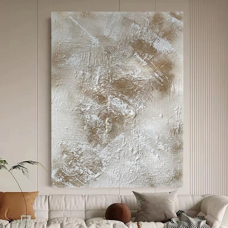 Wabi-Sabi Abstract Art Painting #wbsb21e48
