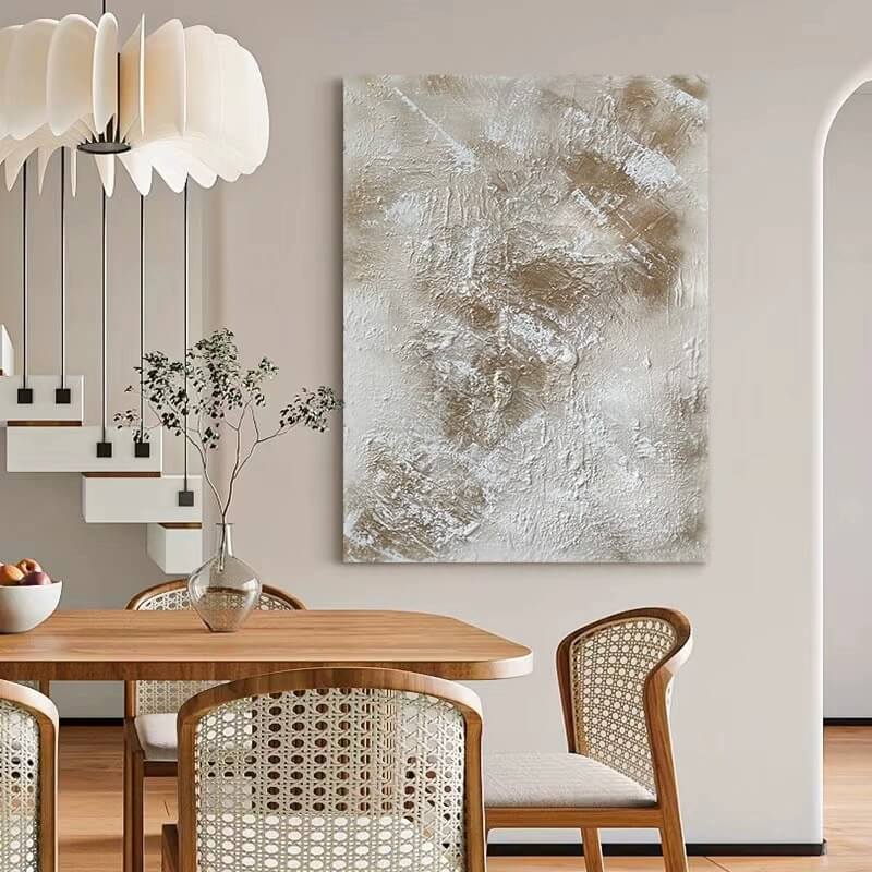 Wabi-Sabi Abstract Art Painting #wbsb21e48