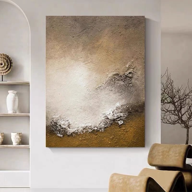 Wabi-Sabi Abstract Art Painting #wbsb21e49