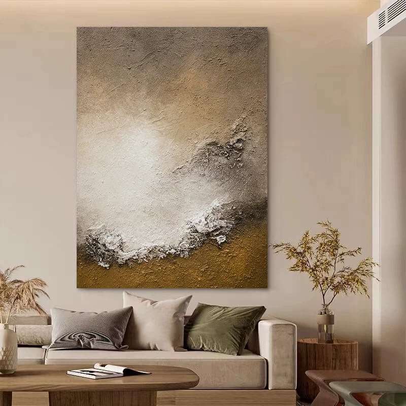 Wabi-Sabi Abstract Art Painting #wbsb21e49