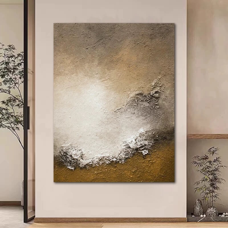 Wabi-Sabi Abstract Art Painting #wbsb21e49