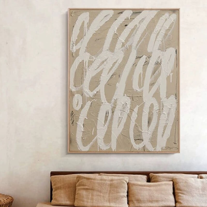 Wabi-Sabi Abstract Art Painting #WBSB21e4