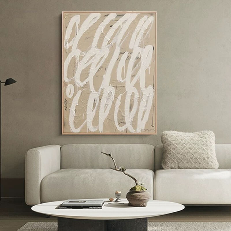 Wabi-Sabi Abstract Art Painting #WBSB21e4