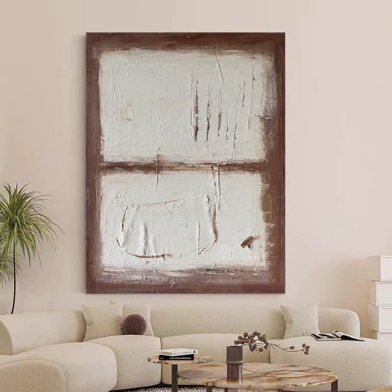 Wabi-Sabi Abstract Art Painting #wbsb21e50