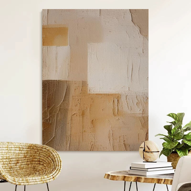 Wabi-Sabi Abstract Art Painting #wbsb21e52