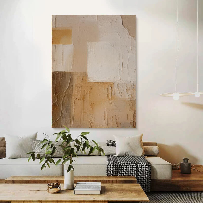 Wabi-Sabi Abstract Art Painting #wbsb21e52