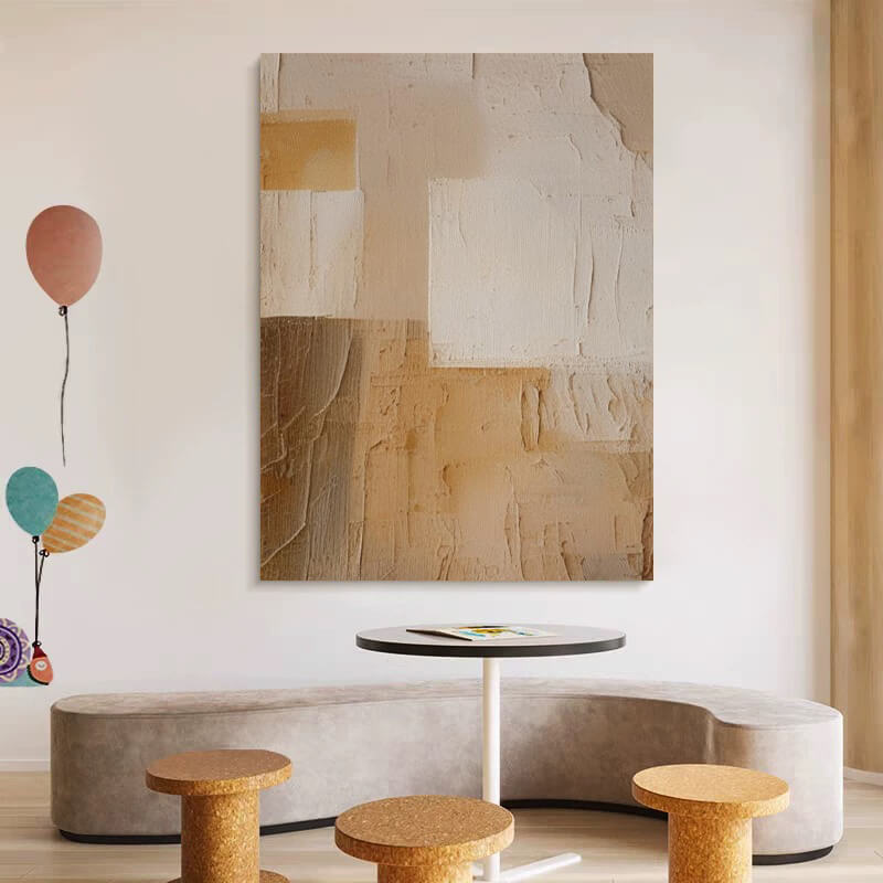 Wabi-Sabi Abstract Art Painting #wbsb21e52