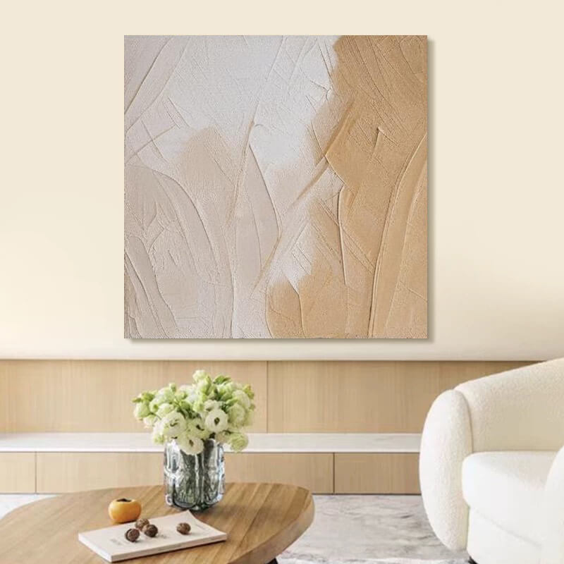 Pintura abstracta Wabi-Sabi #wbsb21e53