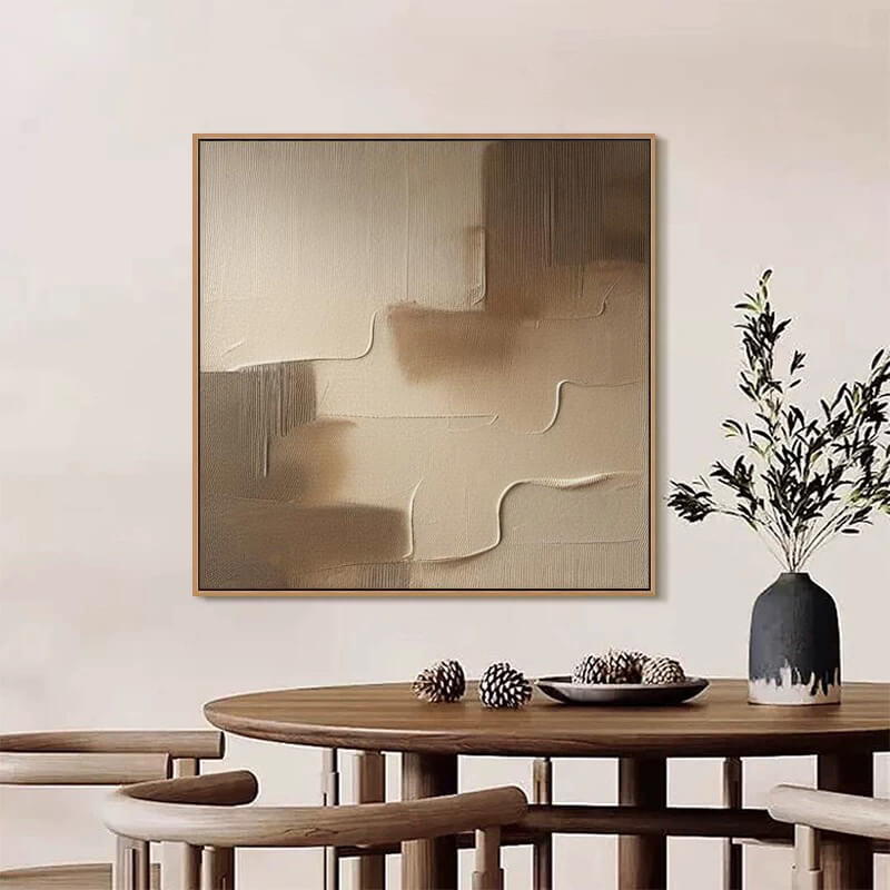 Wabi-Sabi Abstract Art Painting #wbsb21e54