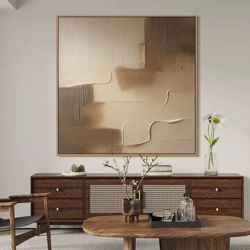 Wabi-Sabi Abstract Art Painting #wbsb21e54