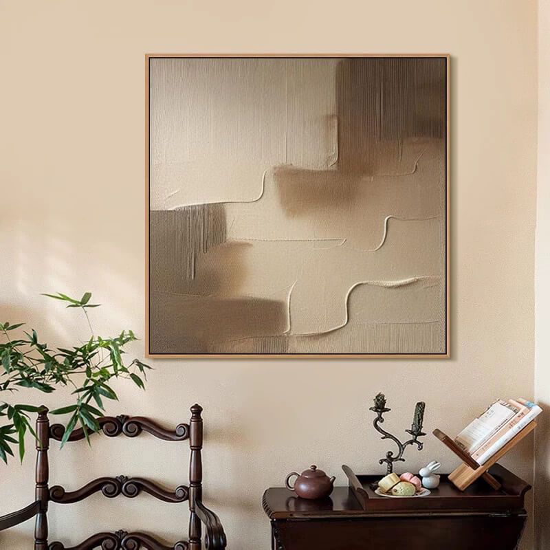 Wabi-Sabi Abstract Art Painting #wbsb21e54