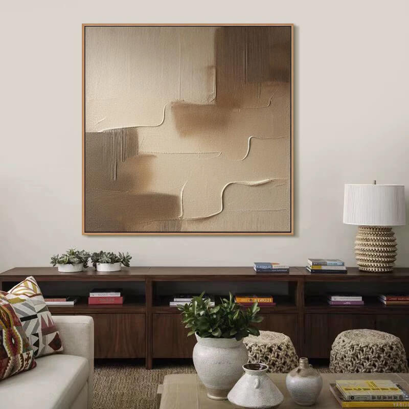 Wabi-Sabi Abstract Art Painting #wbsb21e54