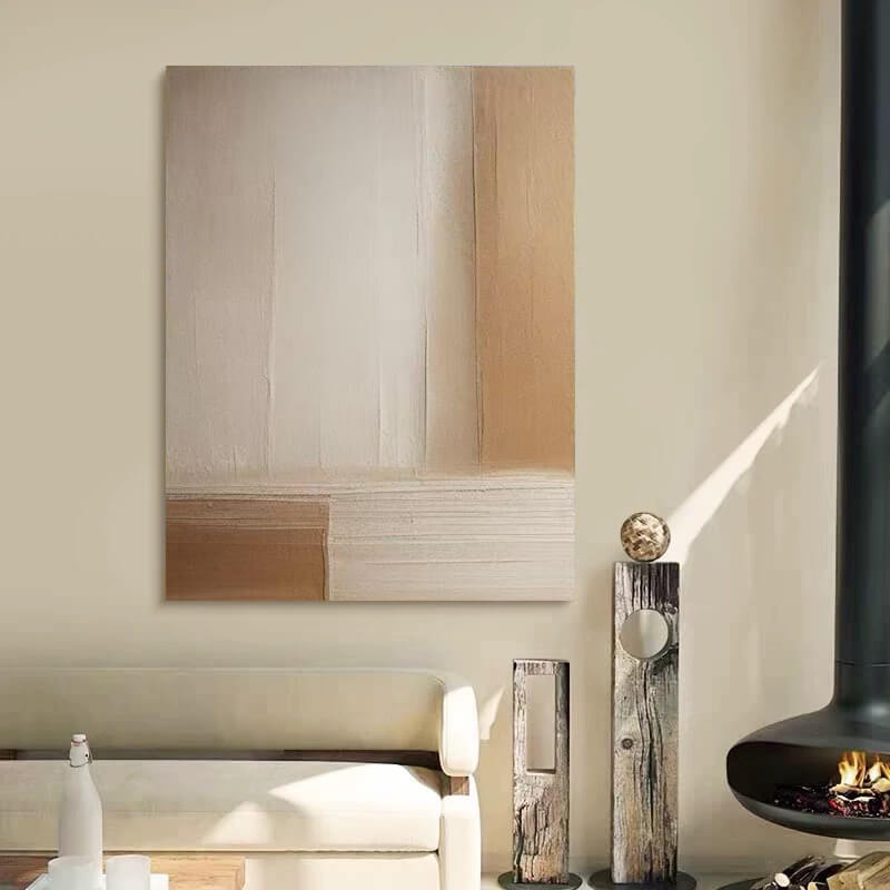 Wabi-Sabi Abstract Art Painting #wbsb21e55