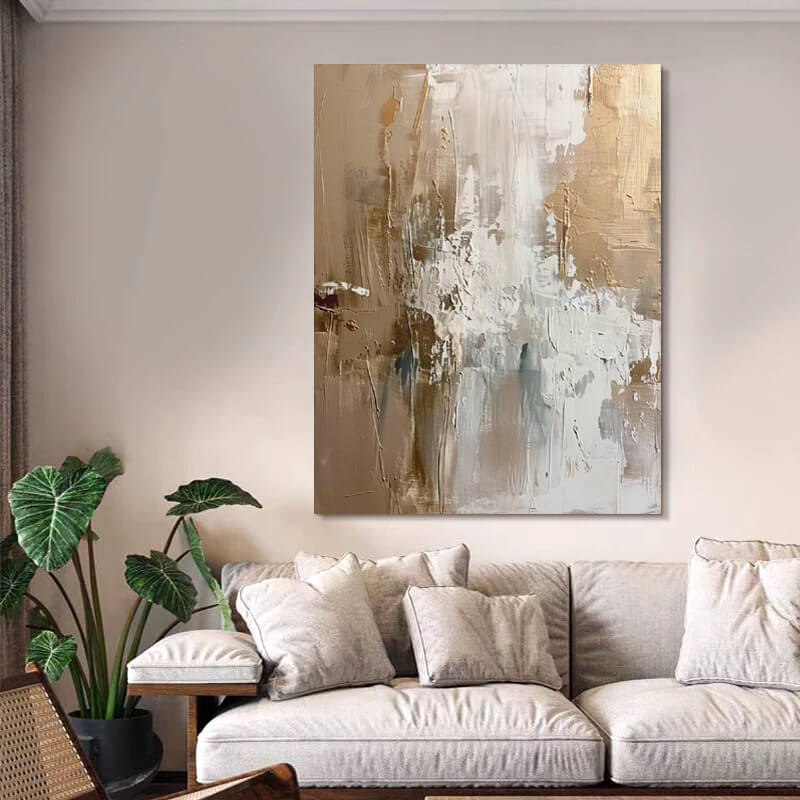 Wabi-Sabi Abstract Art Painting #wbsb21e58