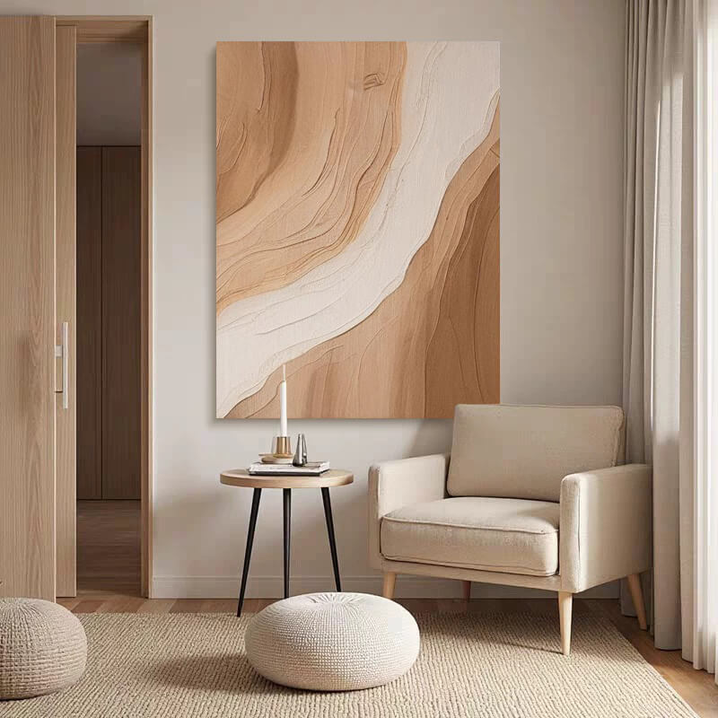 Wabi-Sabi Abstract Art Painting #wbsb21e59