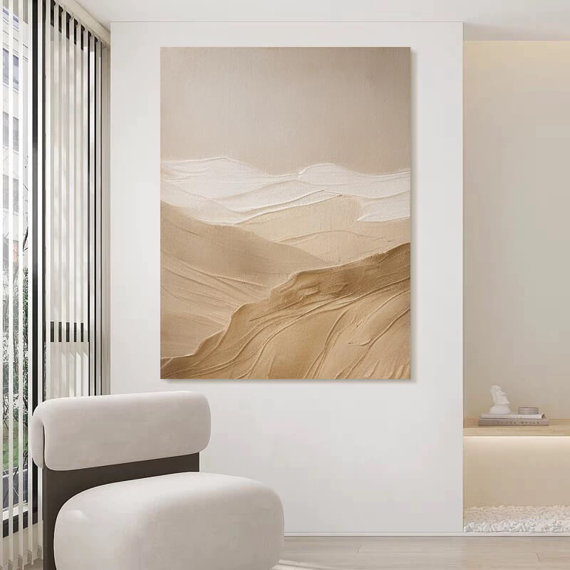 Wabi-Sabi Abstract Art Painting #wbsb21e60