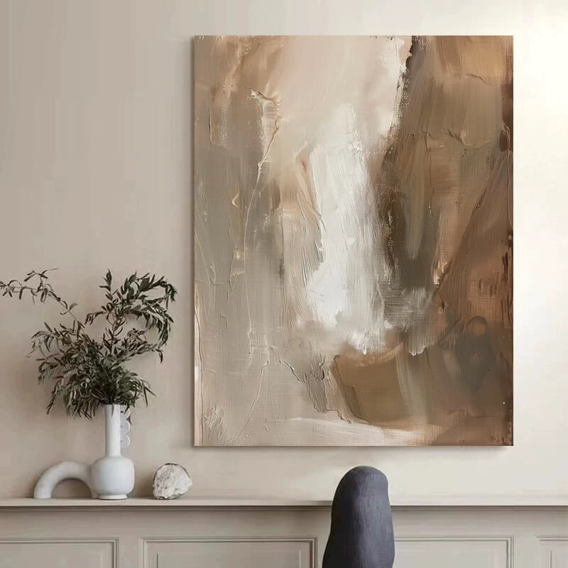 Wabi-Sabi Abstract Art Painting #wbsb21e61