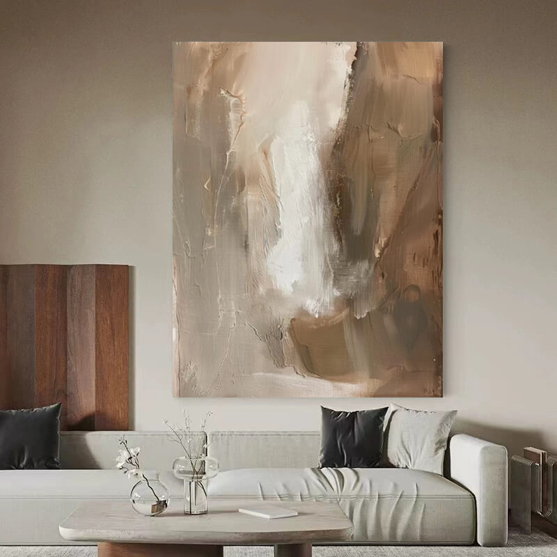 Wabi-Sabi Abstract Art Painting #wbsb21e61